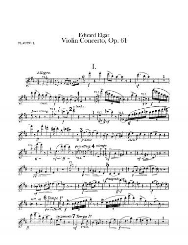 Elgar - Violin Concerto in B minor, Op. 61 - Orchestra