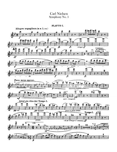 Nielsen - Symphony No. 1, Op. 7