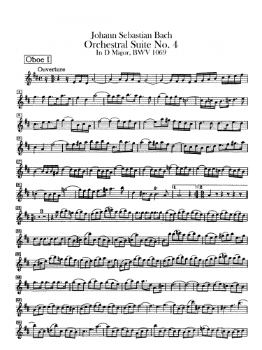 Bach - Suite No. 4