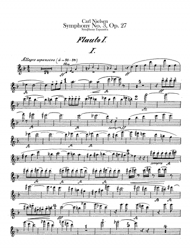 Nielsen - Symphony No. 3, Op. 27 "Sinfonia Espansiva"