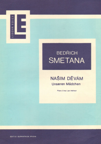Smetana - To Our Girls, JB 1:86 - Score