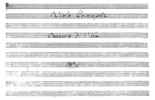 Rolla - Viola Concerto in F