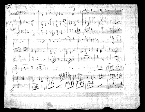 Donizetti - Largo - Score