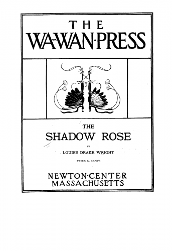 Wright - The Shadow Rose - Score