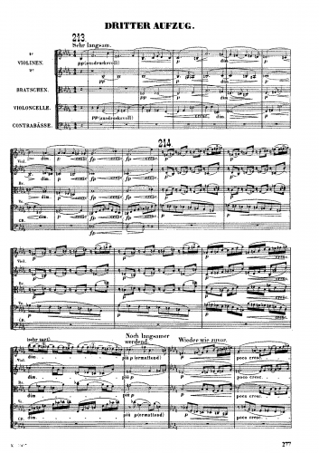 Wagner - Parsifal - Prelude (Act III) - Score