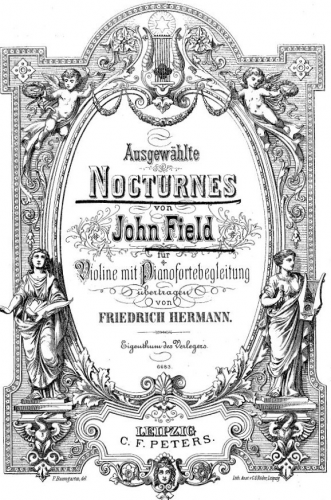 Field - 18 Nocturnes - Selections For Violin and Piano (Hermann) - Violin part