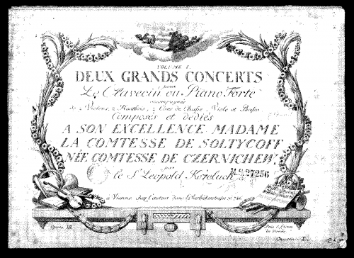 Kozeluch - Piano Concerto, Op. 12 no.1