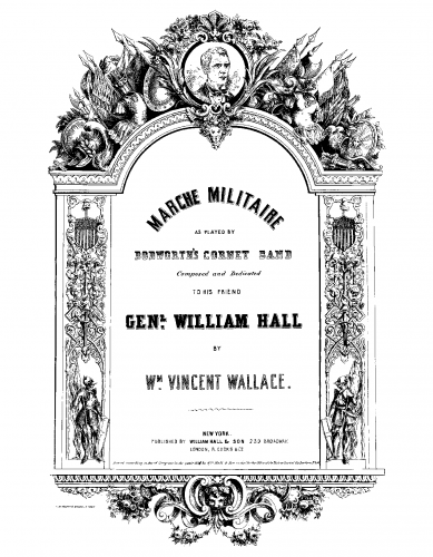 Wallace - Marche militaire - Piano Score - Score