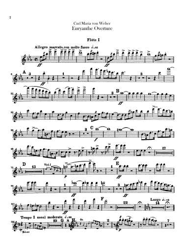 Weber - Euryanthe - Overture