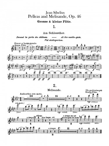 Sibelius - Pelleas and Melisande, Op. 46