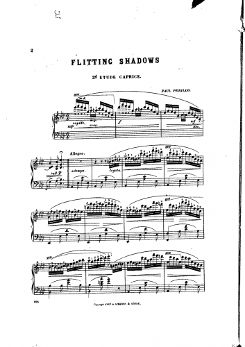 Perillo - Flitting Shadows - Score