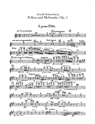 Schoenberg - Pelleas und Melisande, Op. 5