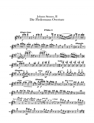 Strauss Jr. - Die Fledermaus, Operetta in 3 acts - Overture
