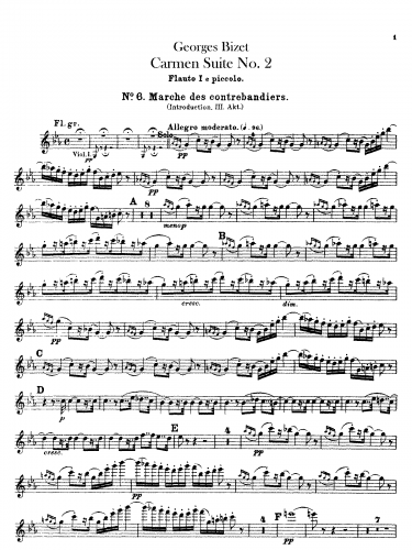 Bizet - Carmen Suite No. 2