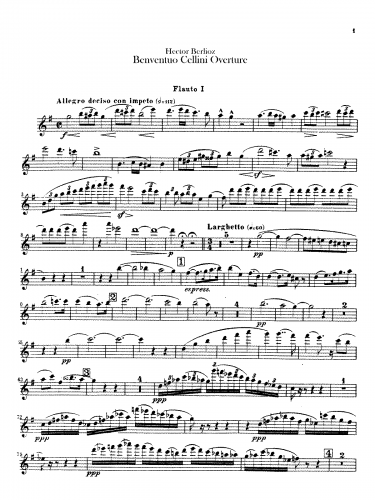 Berlioz - Benvenuto Cellini - Concert Overture, H 76B