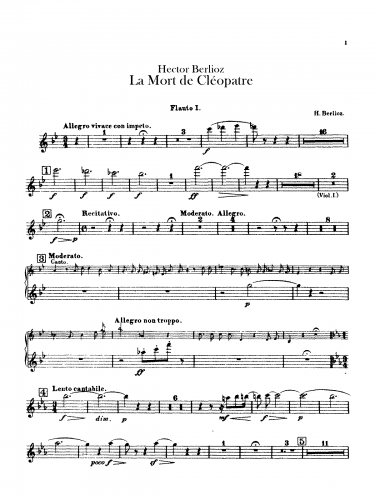 Berlioz - ''La mort de Cléopâtre''
