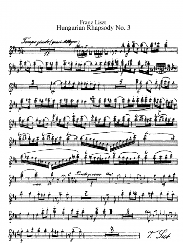 Liszt - Hungarian Rhapsody No. 6 - For Orchestra (Liszt/Doppler)