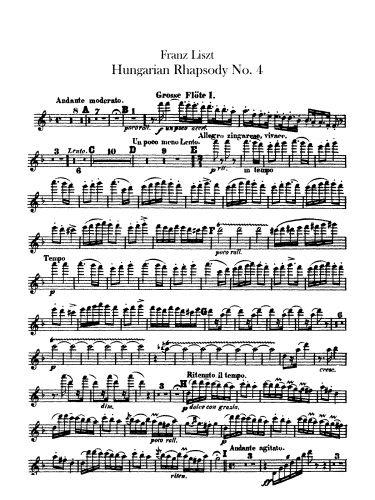 Liszt - Hungarian Rhapsody No. 12 - For Orchestra (Liszt/Doppler)