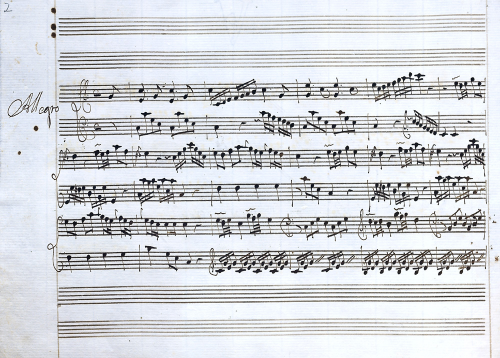 Ferretti - Harpsichord Sonata in C major - Score