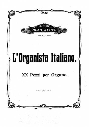 Terrabugio - Preludio, Op. 56 No. 1 - Score