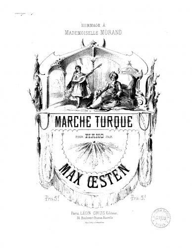 Oesten - Marche turque - Score