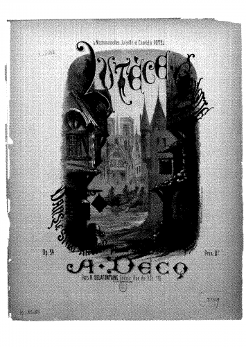 Decq - : dans le style ancien - Score