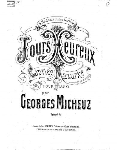 Micheuz - Jours heureux - Score