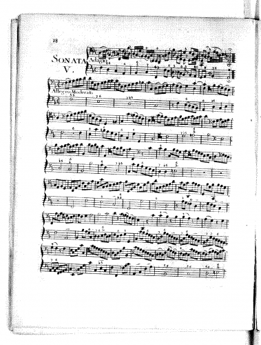 Geminiani - Cello Sonata in F major - Scores - Score