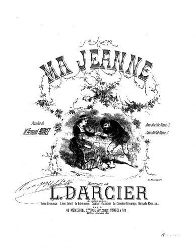 Darcier - Ma Jeanne - Score
