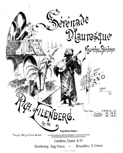 Eilenberg - Sérénade mauresque, Op. 163 - Score