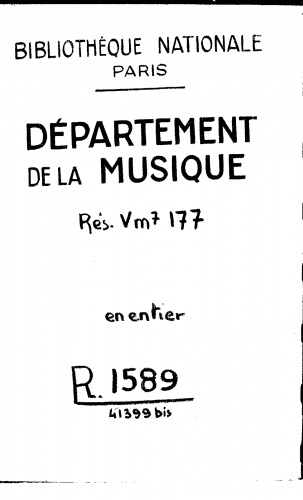 Attaingnant - 36 Chansons musicales a quatre parties