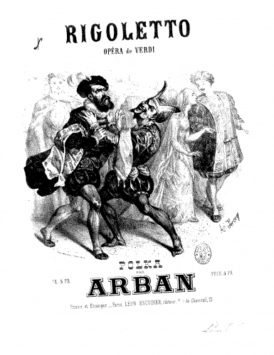 Arban - Polka sur 'Rigoletto' - Score