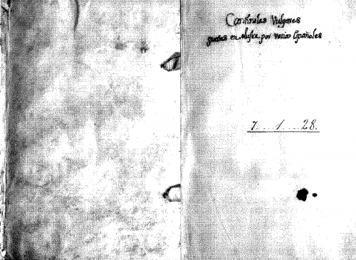Various - Cancionero de la Colombina - Extract (folios 1-29)