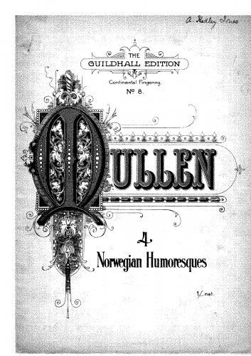 Mullen - 4 Norwegian Humoresques - Score