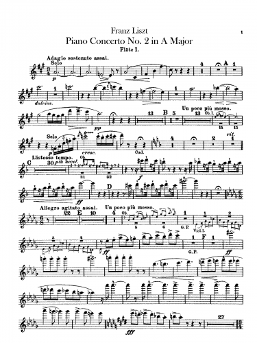 Liszt - Piano Concerto No. 2