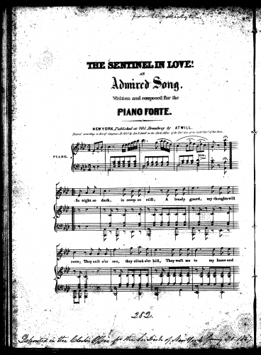 Anonymous - The Sentinel in Love! - Score