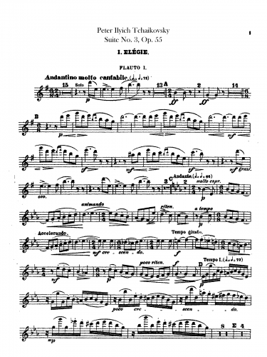 Tchaikovsky - Suite No. 3
