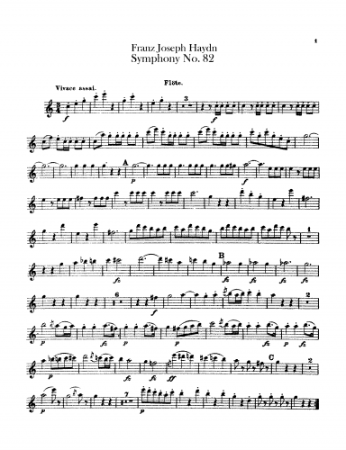 Haydn - Symphony No. 82 in C major, âLâOursâ