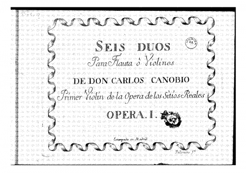 Cannobio - Six Duos