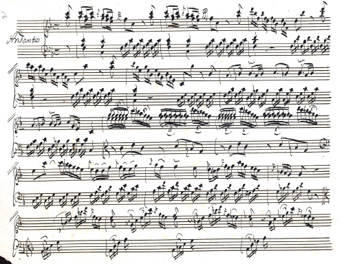 Sborgi - Harpsichord Sonata in F major - Score