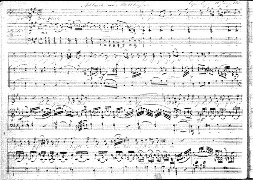 Gerson - Adelaide von Matthisson - Score