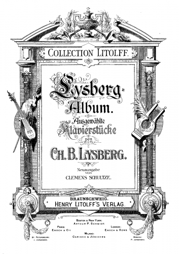 Bovy-Lysberg - Valse brillante, Op. 48 - Score