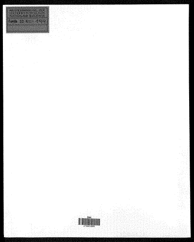 Kralik - Wien - Score