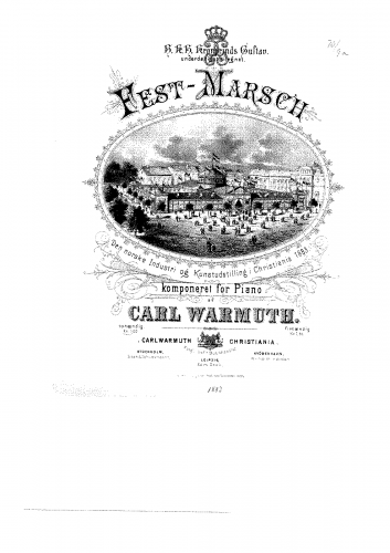 Warmuth - Fest Marsch - Score