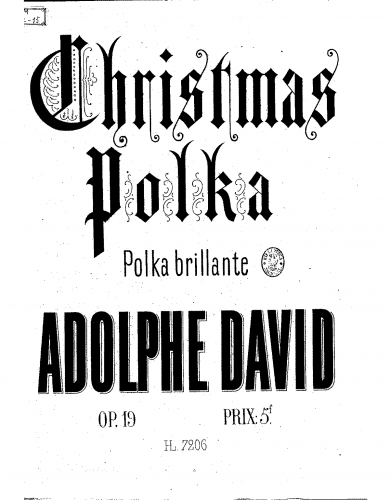 David - Christmas-polka - Score