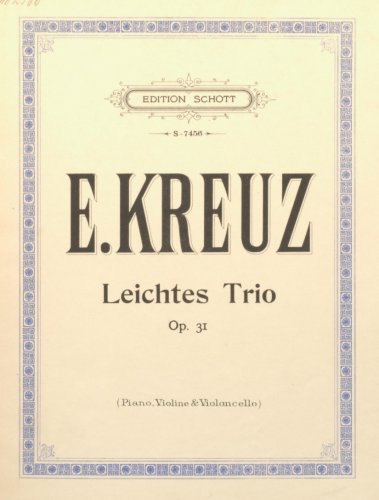 Kreuz - Trio facile - Scores and Parts