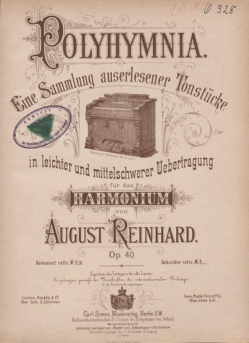 Reinhard - Polyhymnia - Score