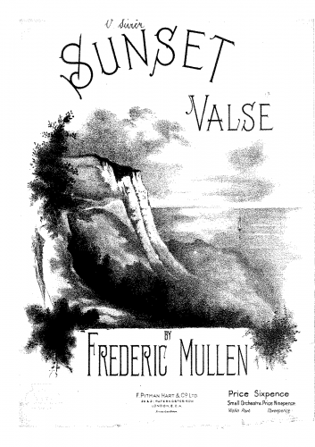 Mullen - Sunset Valse - Score
