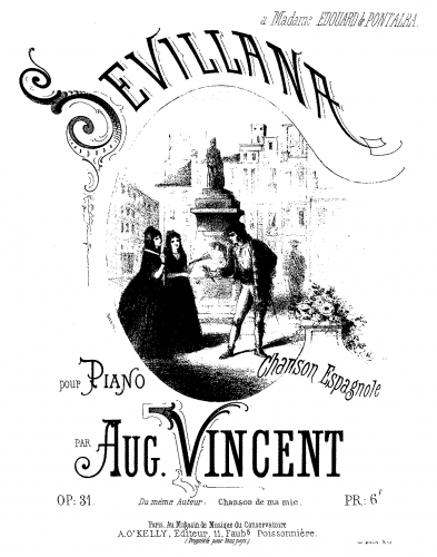 Vincent - Sevillana - Score