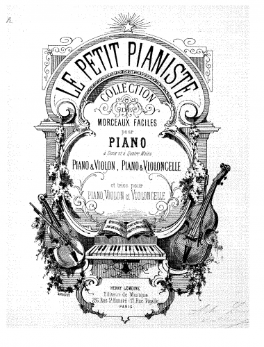 Philipot - Polka bohème - For Simplified Piano (Rummel) - Score